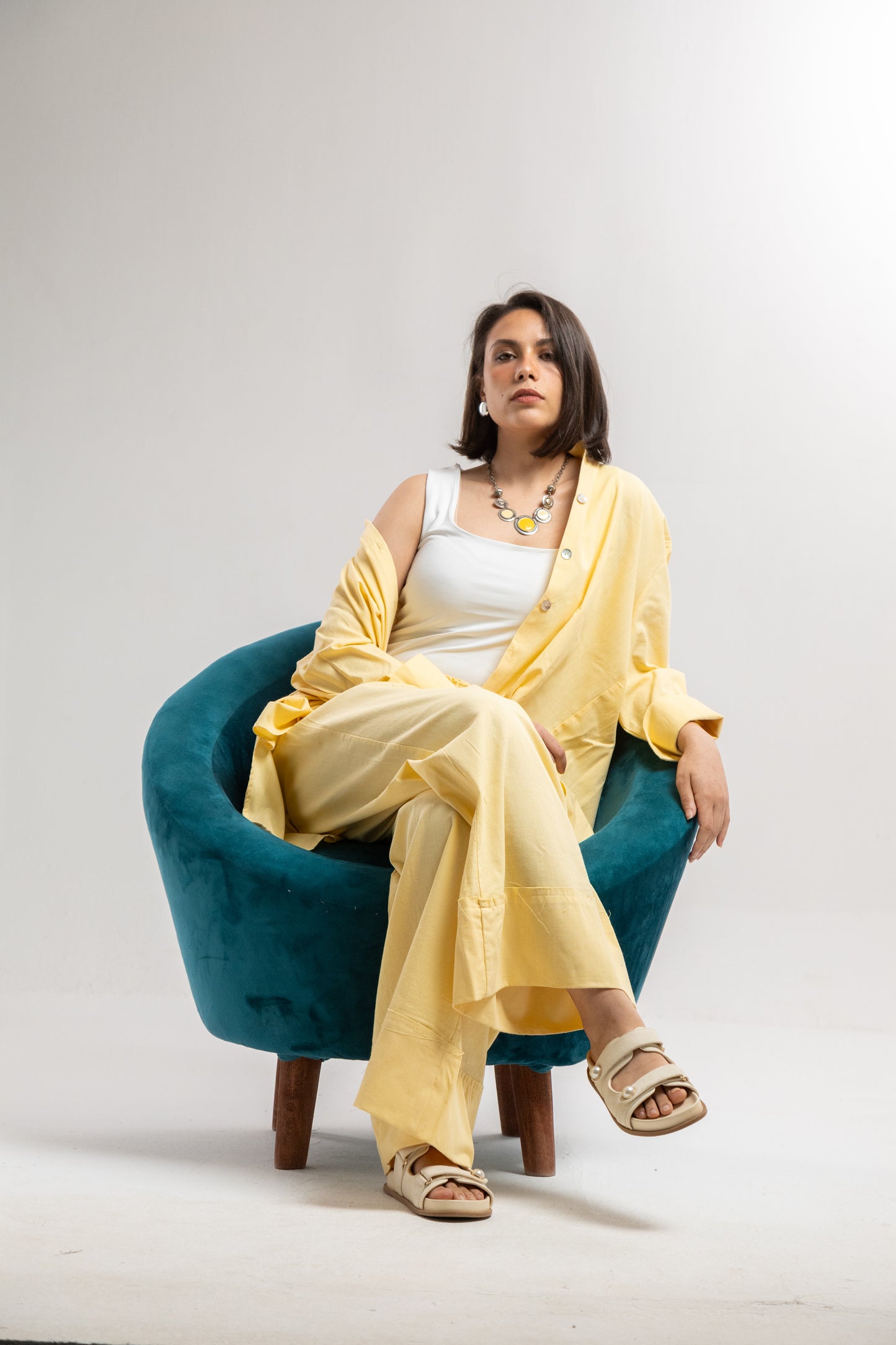 Light Yellow Summer Set