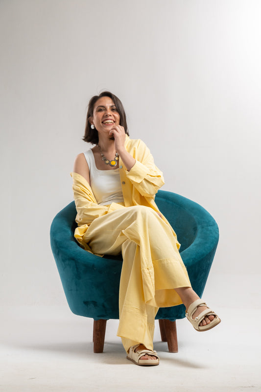 Light Yellow Summer Set