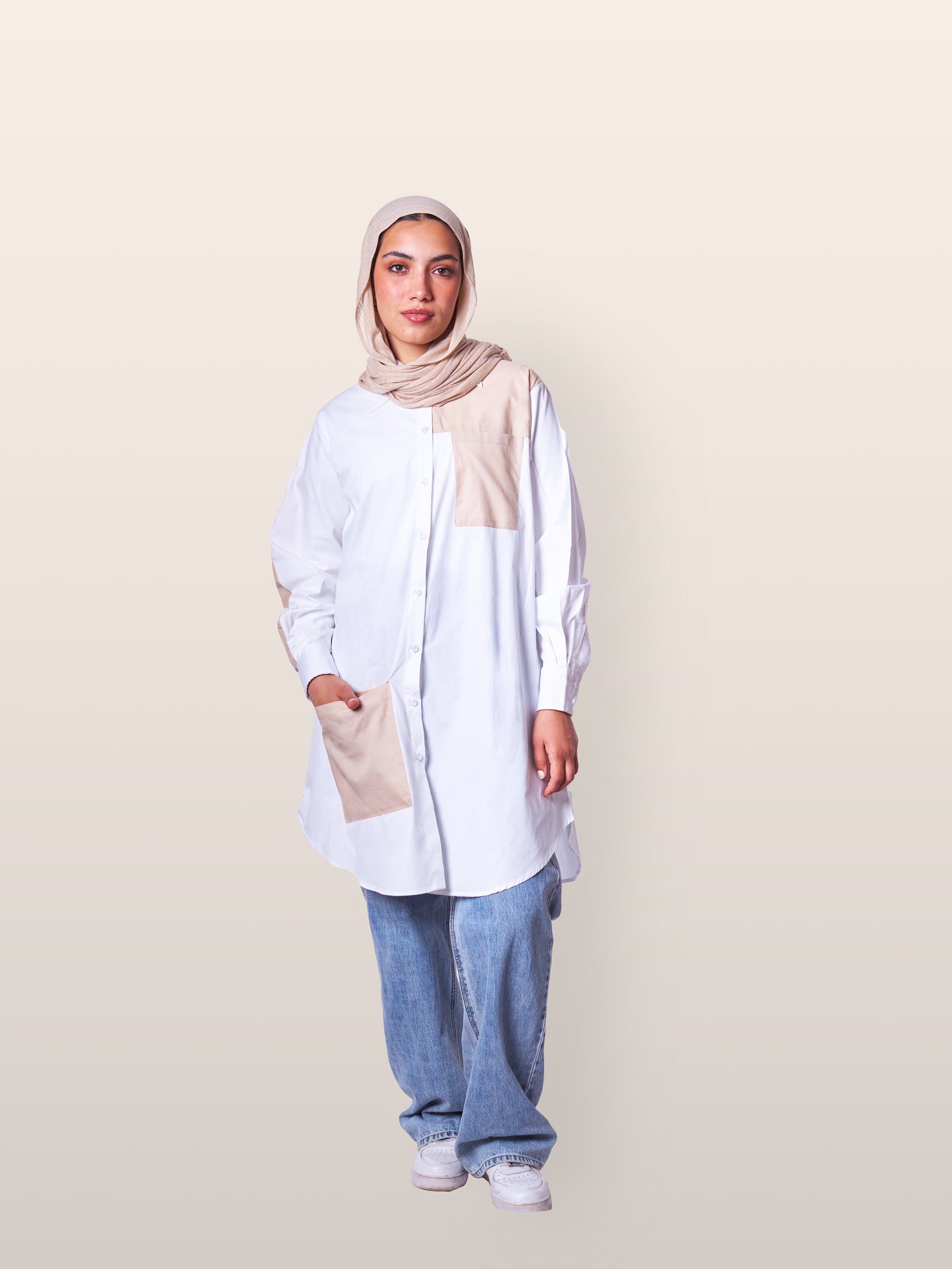 Cloud Poplin Overshirt