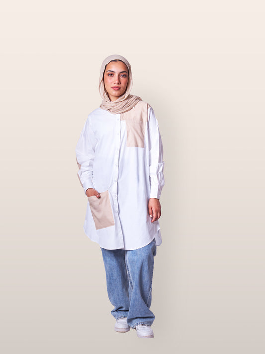 Cloud Poplin Overshirt