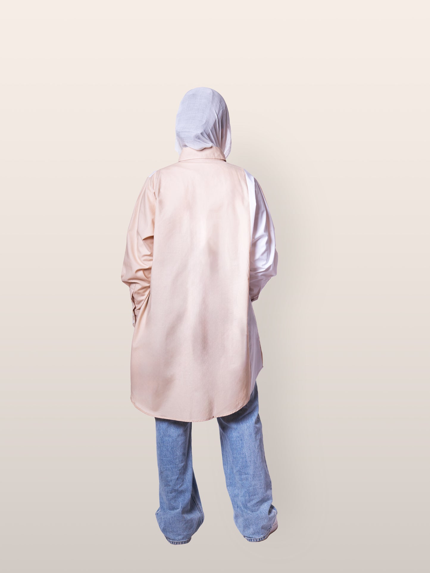 Sand Poplin Overshirt