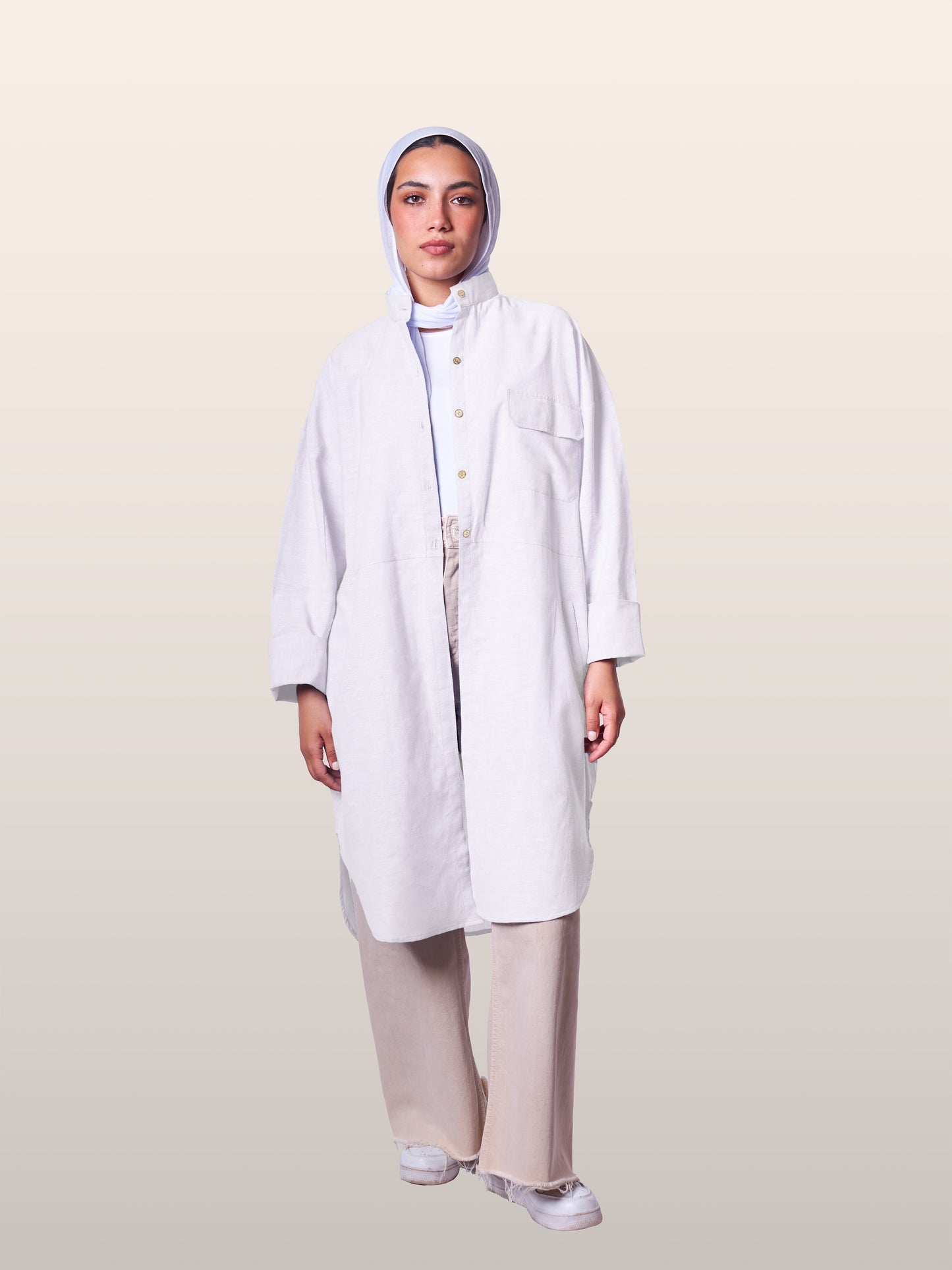 Cloud Linen Overshirt